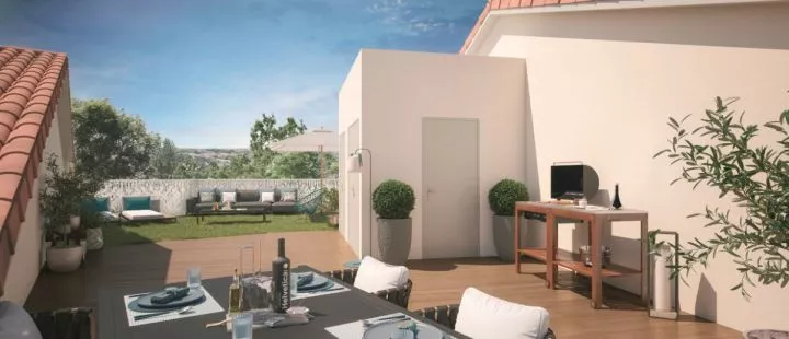 Appartement T3 en duplex à l'Union